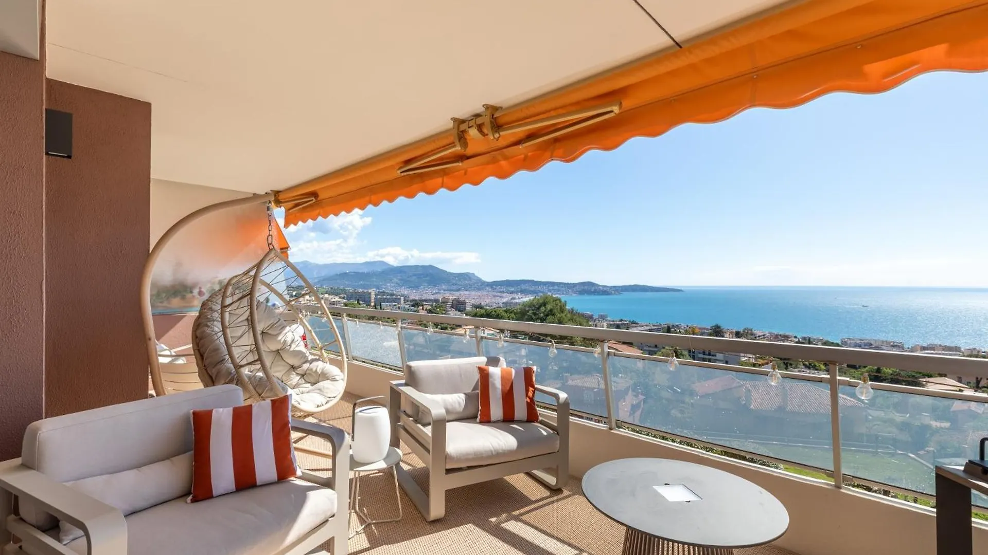 Les Belles Terres - Residence Avec Piscine Vue Mer 니스